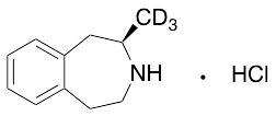 (2R)-2-Methyl-2,3,4,5-tetrahydro-1H-3-benzazepine-d3 Hydrochloride