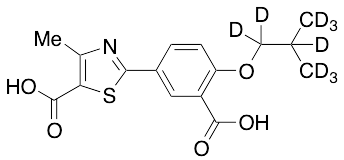 2-[3-Carboxy-4-(2-methylpropoxy)phenyl]-4-methyl-5-thiazolecarboxylic Acid-d9