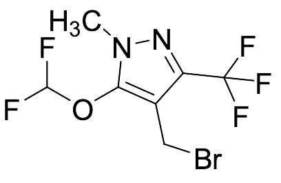 4-(Bromomethyl)-5-(difluoromethoxy)-1-methyl-3-(trifluoromethyl)-1H-pyrazole