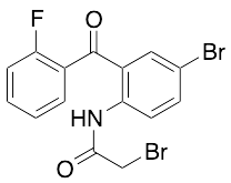 2-Bromo-N-[4-bromo-2-(2-fluorobenzoyl)phenyl]acetamide