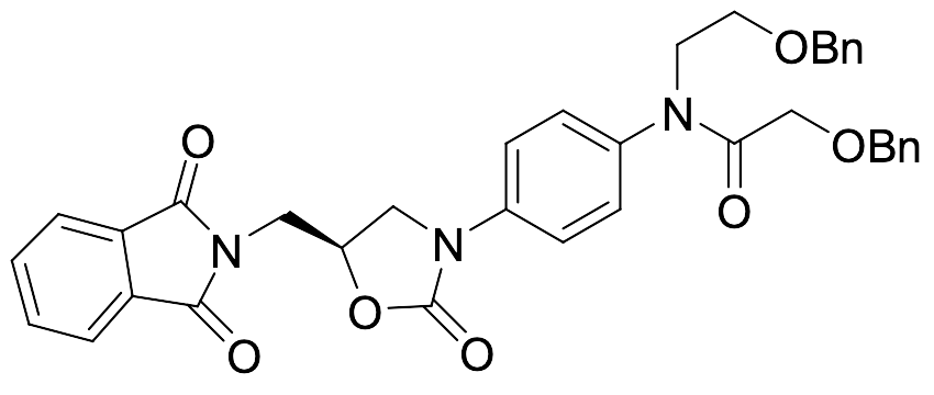 Des-(5-Chlorothiophene-2-carboxamide) N-Isoindoline-1,3-dione 2-(Benzyloxy)-N-(2-(benzyloxy)ethyl) Rivaroxaban Diol