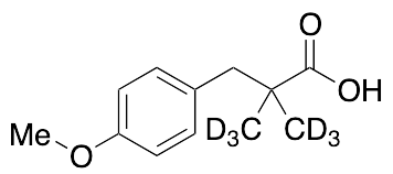 2,2-Dimethyl-3-(4-methoxyphenyl)propanoic Acid-d6