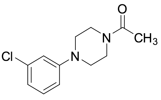 1-[4-(3-Chlorophenyl)-1-piperazinyl]ethanone