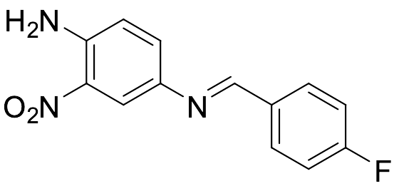 (E)-4-((4-Fluorobenzylidene)amino)-2-nitroaniline