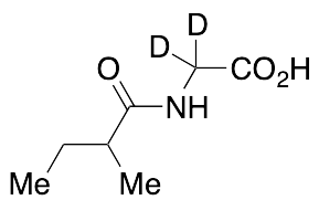 (±)-N-(2-Methylbutyryl)glycine-2,2-d2