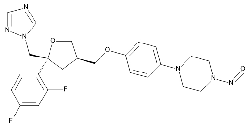 N-nitroso posaconazole impurity 1