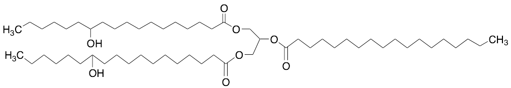 Di(12-hydroxystearoyl)-stearoyl-glycerol