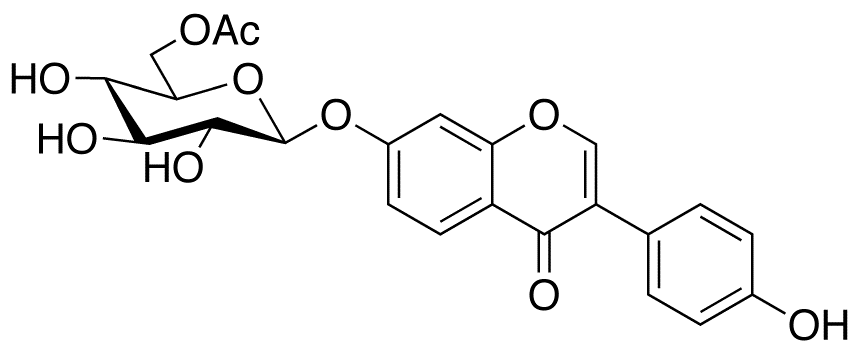 Daidzin 6''-O-Acetate
