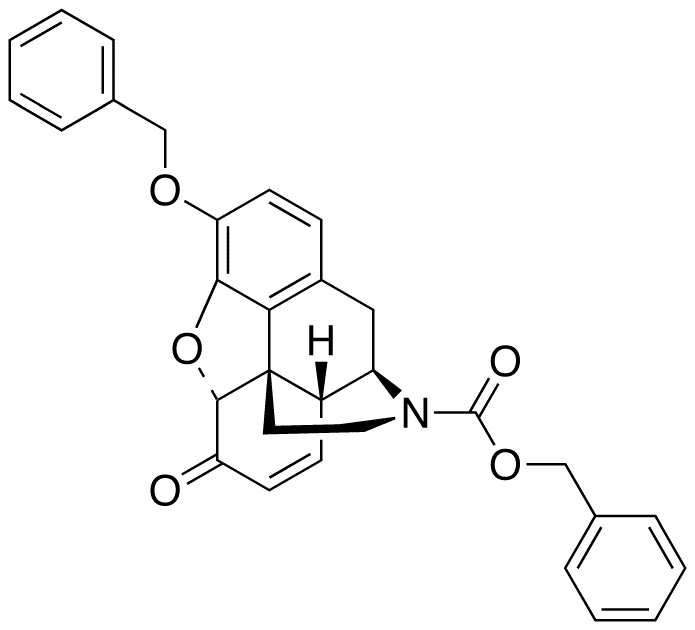 6-Dehydro-N-desmethyl-N-(phenylmethoxy)carbonyl-3-O-benzyl Morphine