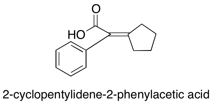 2-Cyclopentylidene-2-phenylacetic Acid