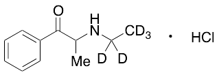 2-(Ethylamino)propiophenone-d5 Hydrochloride