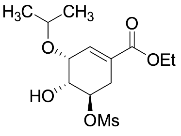 Ethyl (3R,4R,5R)-4-Hydroxy-3-isopropoxy-5-((methylsulfonyl)oxy)cyclohex-1-ene-1-carboxylate