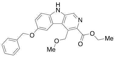 Ethyl 6-Benzyloxy-4-methoxymethyl-ß-carboline-3-carboxylate