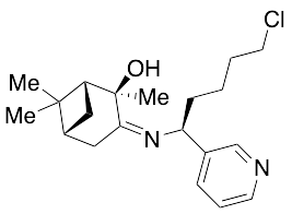 (1R,2R,5R)-3-(((S)-5-Chloro-1-(pyridin-3-yl)pentyl)imino)-2,6,6-trimethylbicyclo[3.1.1]heptan-2-ol