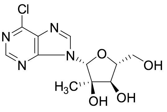 6-Chloro-9-(2-C-methyl-beta-D-ribofuranosyl)-9H-purine