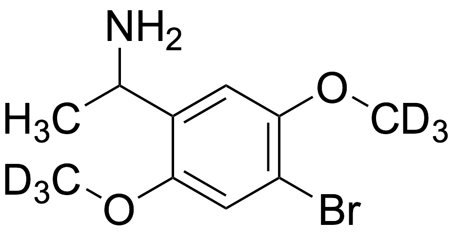 4-Bromo-2,5-dimethoxy-alpha-methylbenzenemethanamine-d6