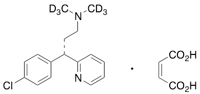 (S)-Chlorpheniramine-d6 Maleate Salt
