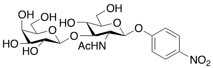 p-Nitrophenyl 2-Acetamido-2-deoxy-3-O-(Beta-D-galactopyranosyl)-Beta-D-glucopyranoside