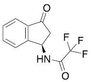 N-[(1R)-2,3-Dihydro-3-oxo-1H-inden-1-yl]-2,2,2-trifluoroacetamide