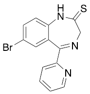 7-Bromo-5-(pyridin-2-yl)-1H-benzo[e][1,4]diazepine-2(3H)-thione