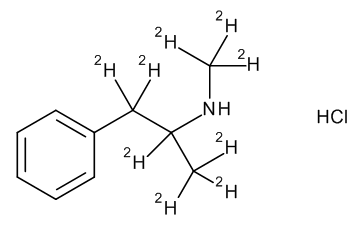 rac-Methamphetamine-D9 Hydrochloride 1.0 mg/ml in Methanol (as free base) - CAS No. 1219805-48-7 rac-Methamphetamine-D9 Hydrochloride 1.0 mg/ml in Methanol (as free base)