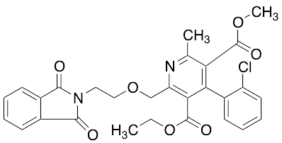 3-Ethyl 5-Methyl 4-(2-Chlorophenyl)-2-[[2-(1,3-dihydro-1,3-dioxo-2H-isoindol-2-yl)ethoxy]methyl]-6-methyl-3,5-pyridinedicarboxylate