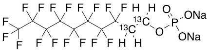 Sodium 1H,1H,2H,2H-[1,2-13C2]Perfluorodecylphosphate