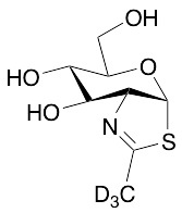 3a,6,7,7a-Tetrahydro-5-(hydroxymethyl)-2-(methyl)-(3aR,5R,6S,7R,7aR)-5H-Pyrano[3,2-d]thiazole-6,7-diol-d3