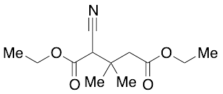 2-Cyano-3,3-dimethyl-pentanedioic Acid 1,5-Diethyl Ester