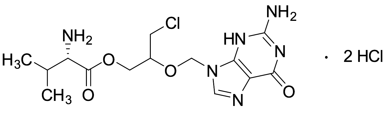 2-[(2-Amino-6-oxo-1,6-dihydro-9H-purin-9-yl)methoxy]-3-chloropropyl Valinate Dihydrochloride
