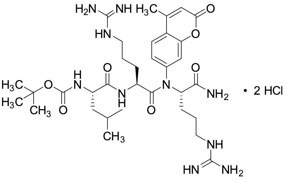 Boc-Leu-Arg-Arg-AMC·2 HCl