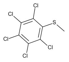 Methyl pentachlorophenylsulfide 10 µg/mL in Cyclohexane