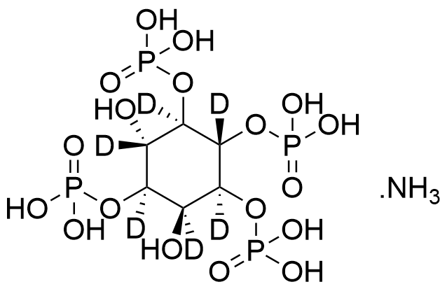 D-​myo-​Inositol-​1,​3,​4,​5-​tetraphosphate Ammonium Salt-d6