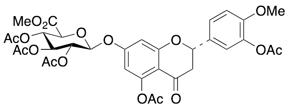 rac-Hesperetin 3’,5-Di-O-acetyl 7-(2’’,3’’,4’’-Tri-O-acetyl-Beta-D-glucuronic Acid Methyl Ester)