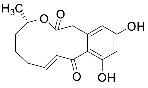 [S-(E)]-4,5,6,7-Tetrahydro-11,13-dihydroxy-4-methyl-2H-3-benzoxacyclododecin-2,10(1H)-dione