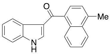(1H-Indol-3-yl)(4-methylnaphthalen-1-yl)methanone