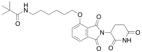 tert-Butyl (6-((2-(2,6-dioxopiperidin-3-yl)-1,3-dioxoisoindolin-4-yl)oxy)hexyl)carbamate
