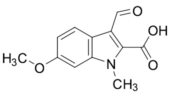 3-Formyl-6-methoxy-1-methyl-1H-indole-2-carboxylic Acid