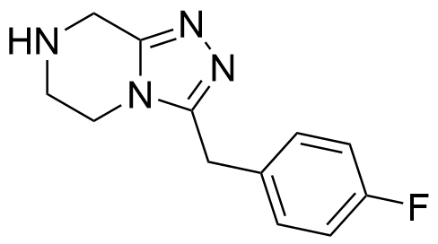 3-(4-Fluorobenzyl)-5,6,7,8-tetrahydro-[1,2,4]triazolo[4,3-a]pyrazine