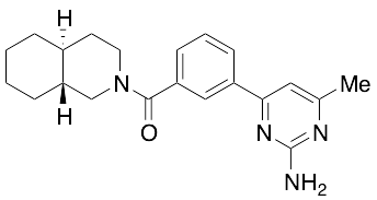 [3-(2-amino-6-methyl-4-pyrimidinyl)phenyl][(4aR,8aS)-octahydro-2(1H)-isoquinolinyl]-rel-methanone