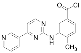 4-Methyl-3-[[4-(3-pyridinyl)-2-pyrimidinyl]amino]benzoyl Chloride