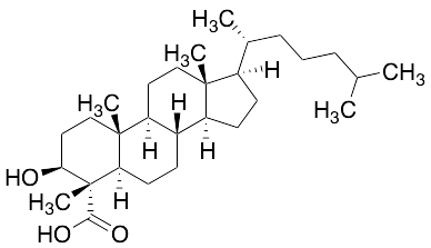4alpha-Carboxy-4beta-methyl-5alpha-cholestan-3beta-ol