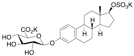 β-Estradiol 3-(β-D-Glucuronide) 17-Sulfate Dipotassium Salt