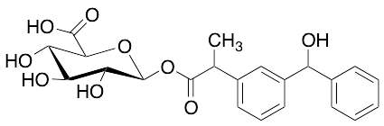 Dihydro Ketoprofen Beta-D-Glucuronide (Mixture of Diastereomers)