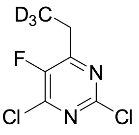 2,4-Dichloro-6-ethyl-5-fluoropyrimidine-d3