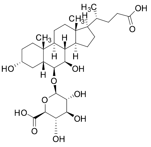 beta-Muricholic Acid Glucuronide conjugate 3