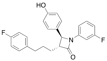 (3R,4S)-1-(3-Fluorophenyl)-3-(3-(4-fluorophenyl)propyl)-4-(4-hydroxyphenyl)azetidin-2-one