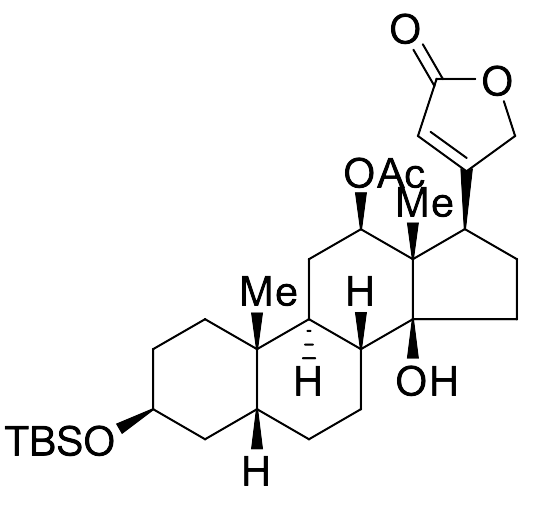 Des-3-hydroxy-3-((tert-butyldimethylsilyl)oxy) 12beta-Aacetyldigoxigenin