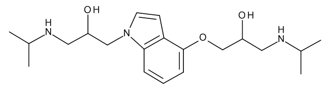N-(3-Isopropylamino-2-hydroxypropyl) Pindolol