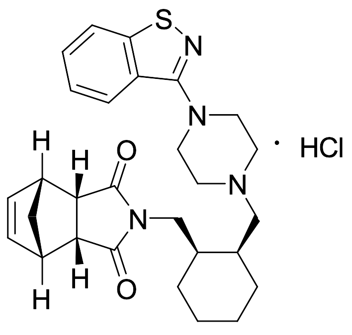 3aR,4R,7S,7aS-Tetrahydro cis-Lurasidone Hydrochloride